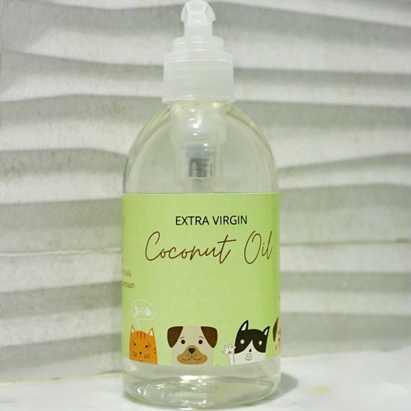 Virgin Coconut Oil / VCO / Minyak kelapa untuk Anjing Kucing