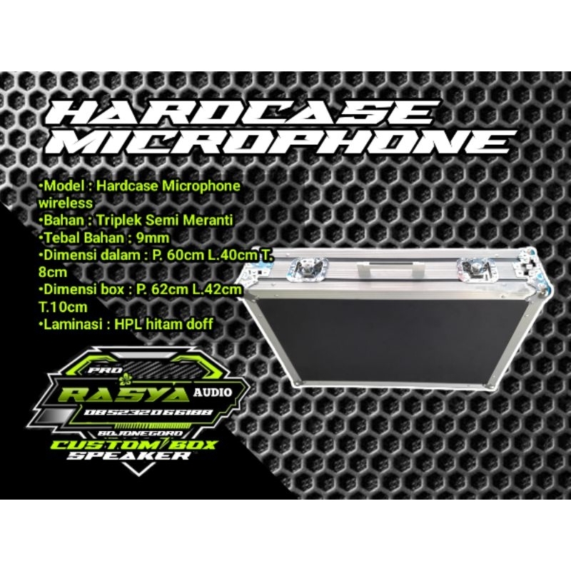 HARDCASE MICROPHONE CUSTOM | HARDCASE MICROPHONE | HARDCASE MURAH