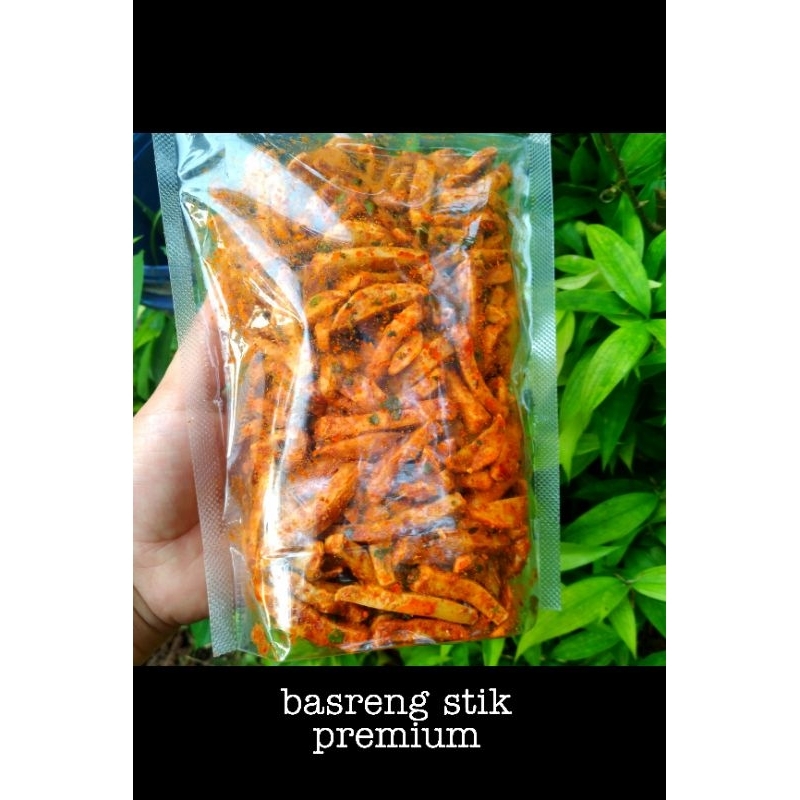 

basreng stik premium 250gram super enak dan medok bumbunya basreng kiloan