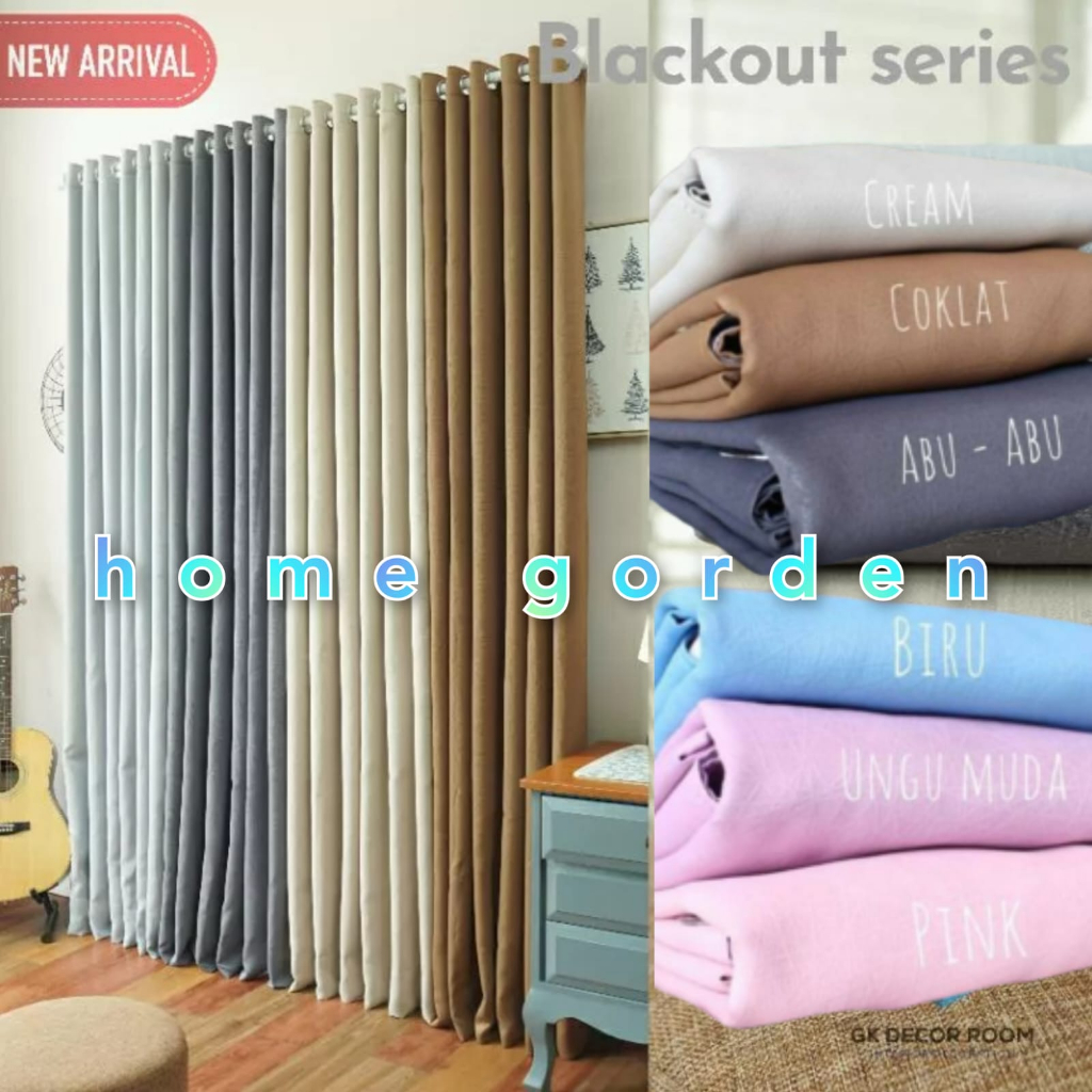TIRAI GORDEN BLACKOUT POLOS GORDEN POLOS DOFF GORDEN MINIMALIS GORDEN JENDELA HORDENG RUMAH GORDEN P