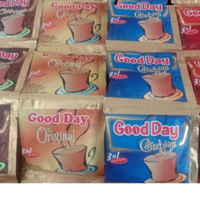 

Good day chococino/ arabian/ original/ mocacinno isi 10pcs