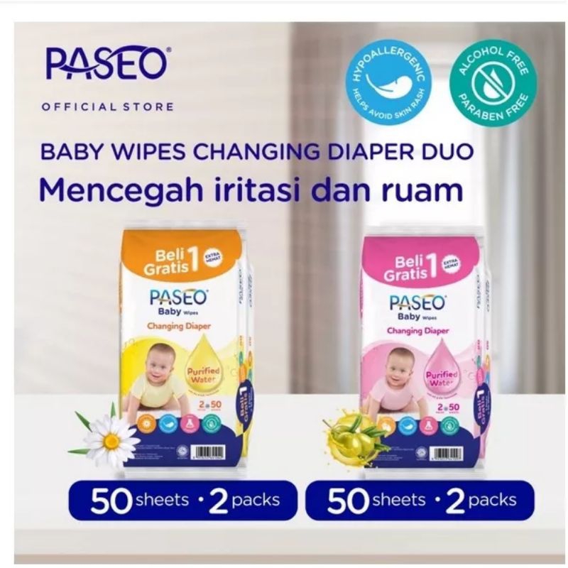 PASEO BABY WIPES