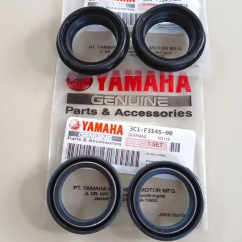 PAKET KOMPLIT SEAL SHOCK+TUTUP ABU VIXION OLD VIXION NEW 3C1/5BP