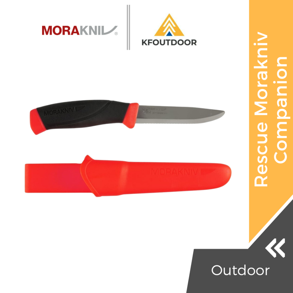 Pisau Outdoor Rescue Morakniv Companion Resque Serrated Edge