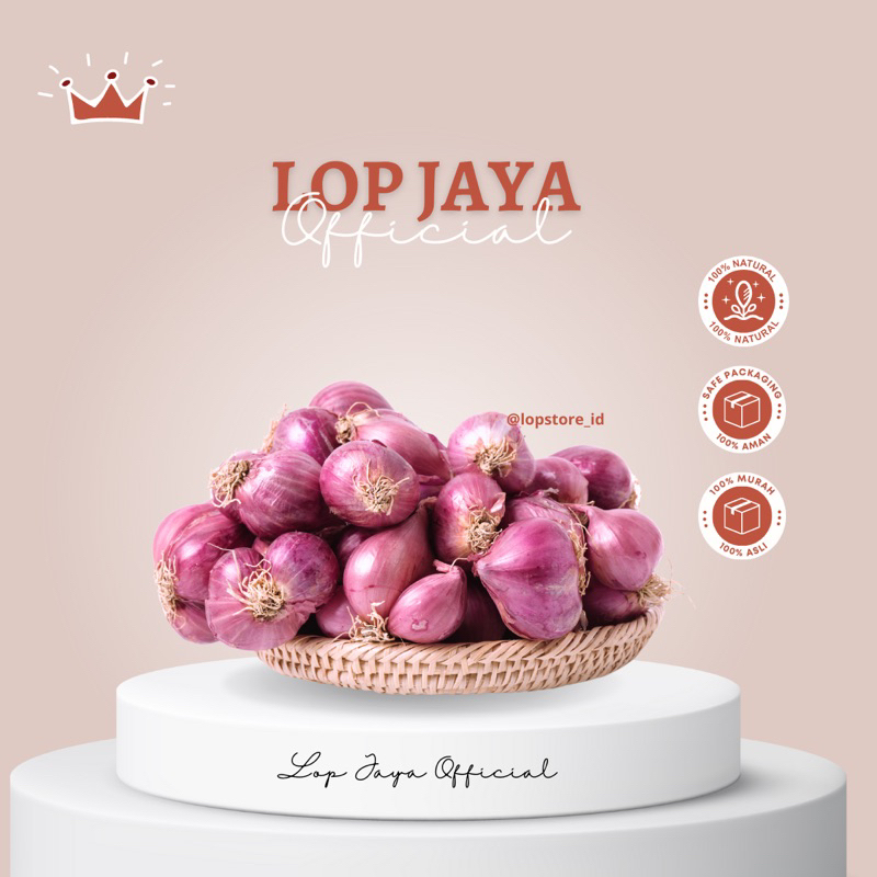 

Bawang Merah 500 Gram - Lokal Kediri Nganjuk