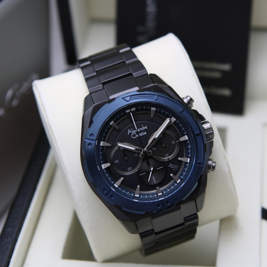 JAM TANGAN PRIA ALEXANDRE CHRISTIE AC 6664 AC6664 STAINLESS STEEL ORIGINAL