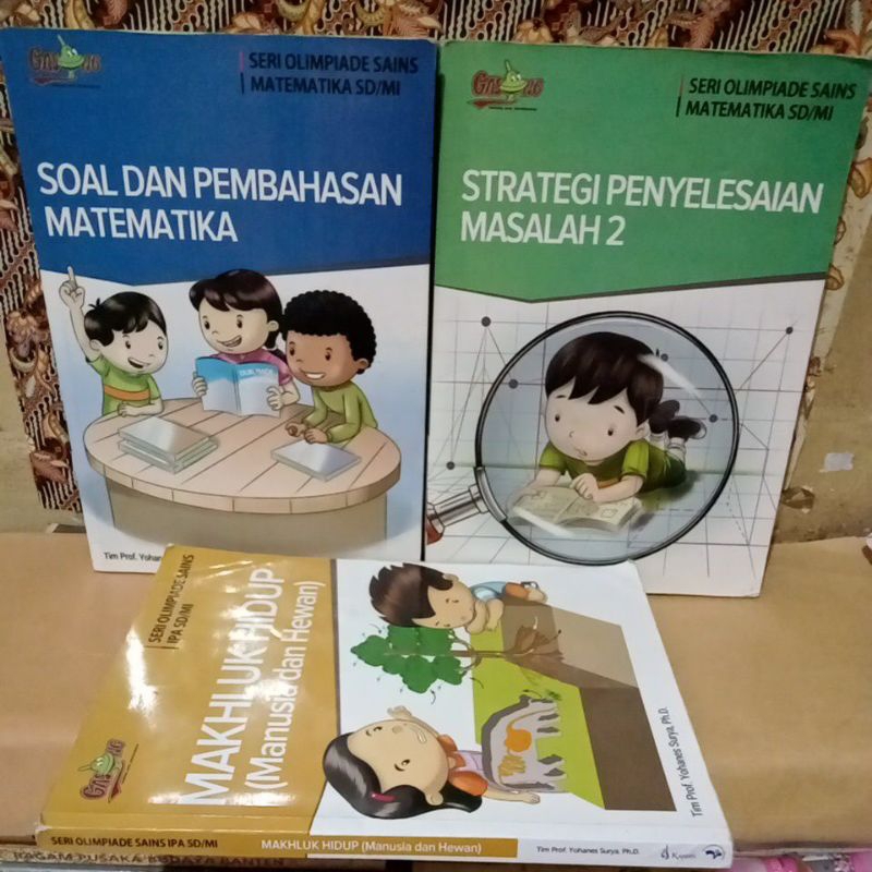 SERI OLIMPIADE SAINS MATEMATIKA & IPA SD/MI PROF YOHANES SURYA