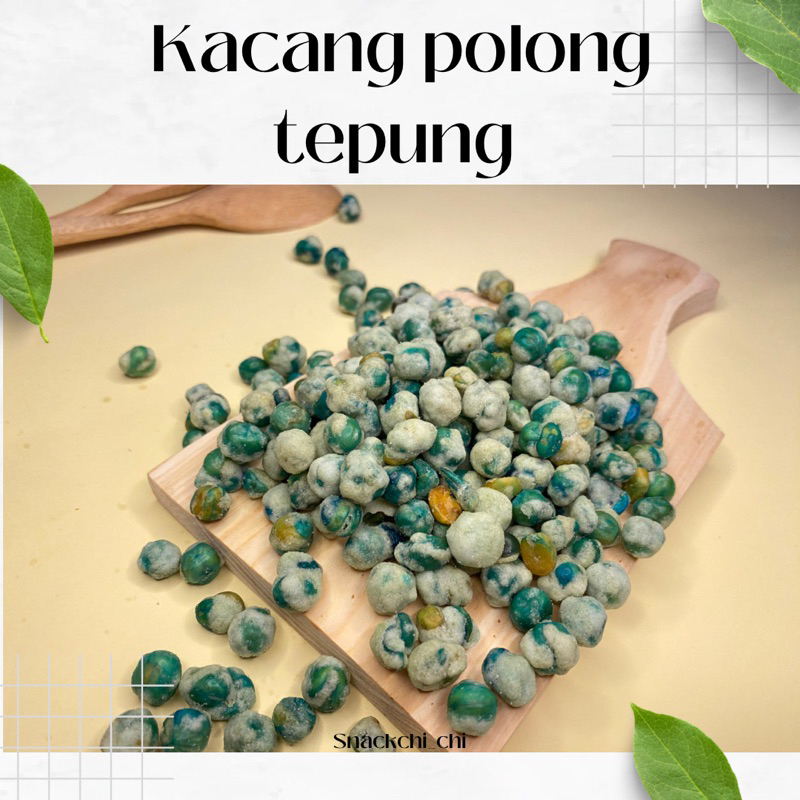 

Camilan kiloan ecer / grosir KACANG POLONG TEPUNG 250 gram