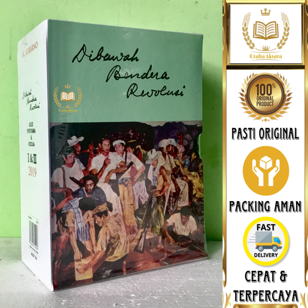 Buku Dibawah Bendera Revolusi Jilid I & II - Ir Soekarno