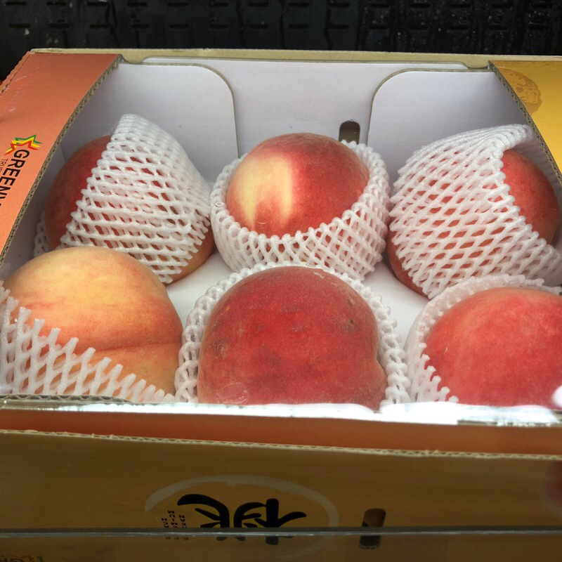 

Peach white Korea Isi 6 Pcs Jumbo / Box