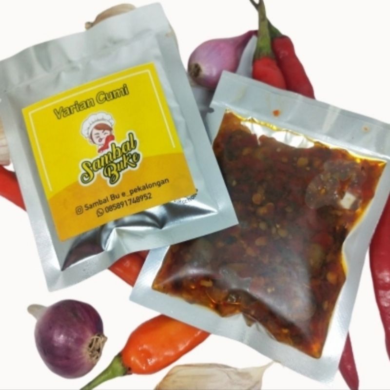 

SAMBAL CUMI SACHET 20GR | SAMBAL BABY CUMI | SAMBAL BAWANG