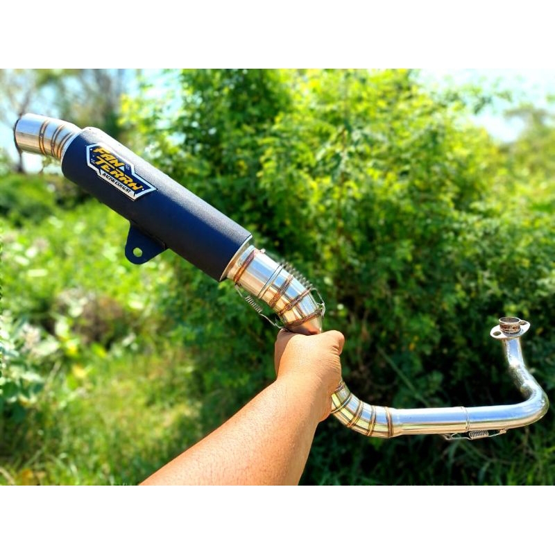 knalpot fantera RMS samlong bukan Draco FRA DSM pnp Mio Scoopy vario beat