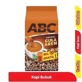 

ABC KOPI SUSU GULA AREN 11x27GRAM