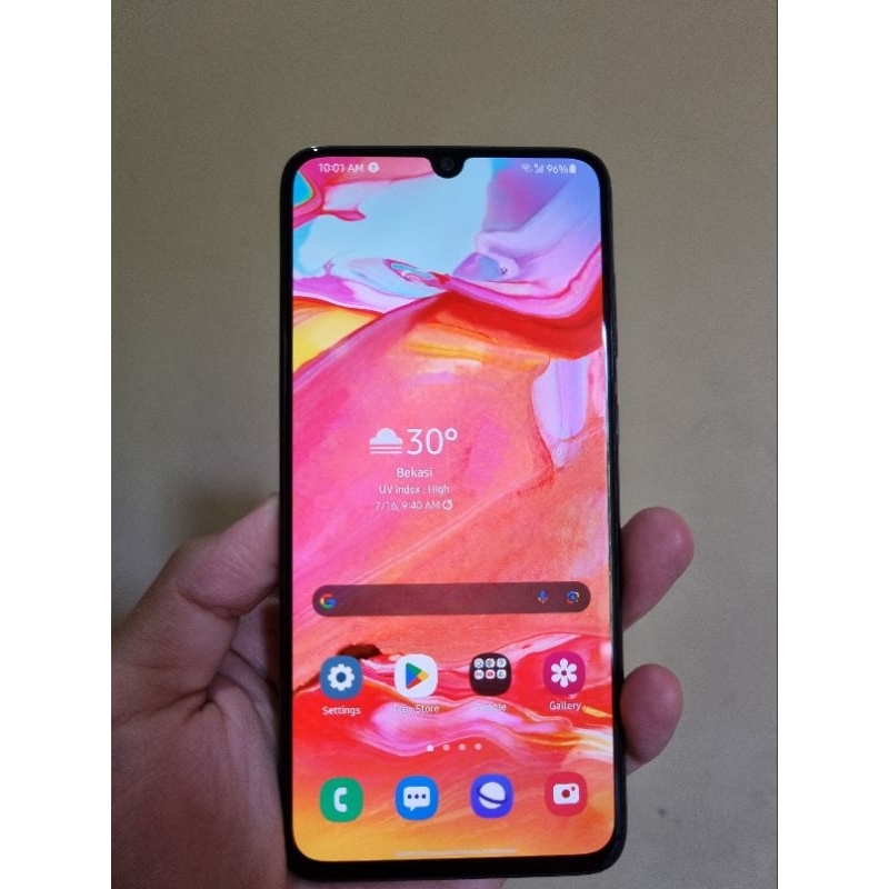 Hp second Samsung Galaxy A70 Ram 6 / 128