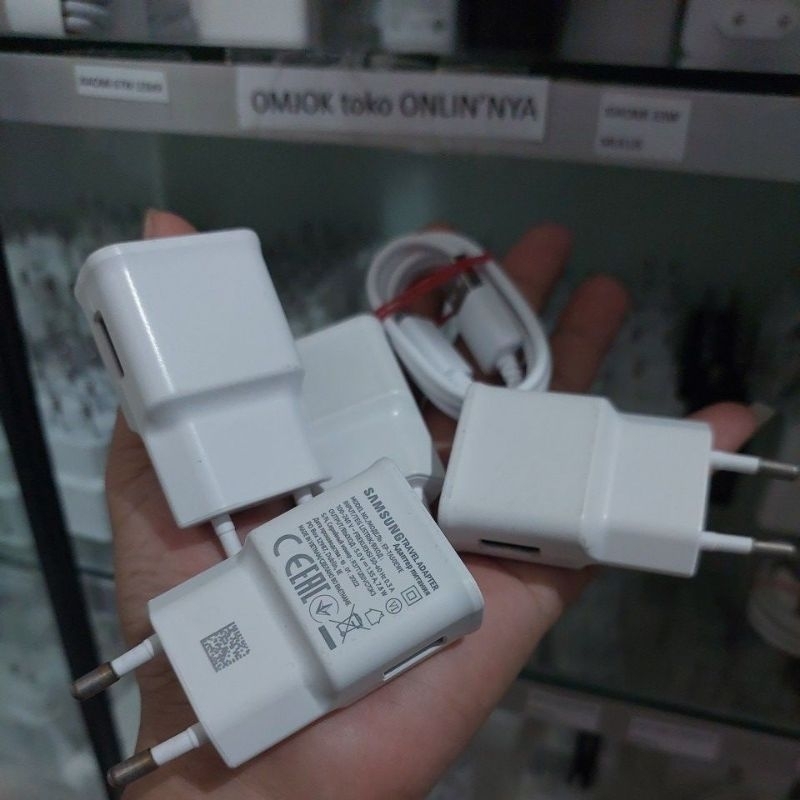 Charger Samsung A03 Bekas copotan fisik 90% bekas  bawaan asli 1.55A 7.8W original 100%