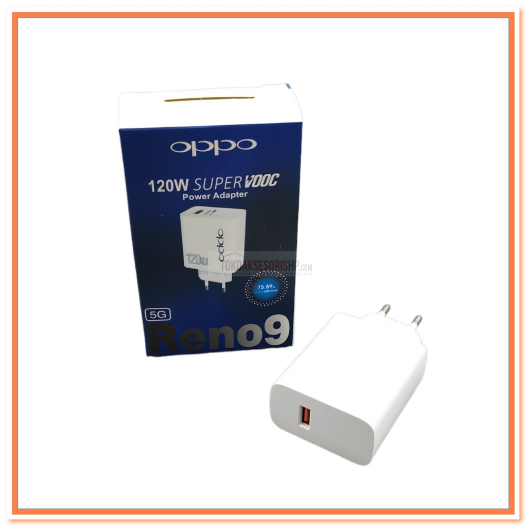 Batok Charger Oppo 120W / Adapter Charger Oppo Fast Charging & Vooc 120Watt