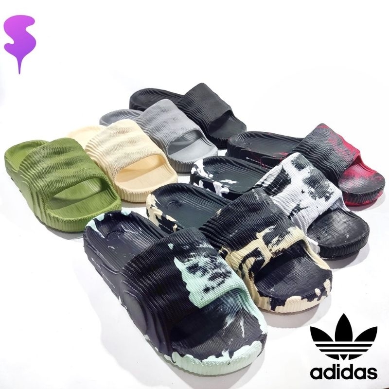 SANDAL ADIDAS ADILETTE PRIA / SANDAL SELOP ADIDAD ADILETTE ORIGINAL / SANDAL SLIDE SLOP ADIDAS ADILE