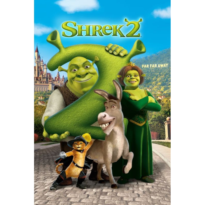 Kaset Film Kartun Anak Shrek 2 2024
