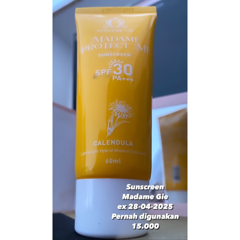 Madam gie sunscreen