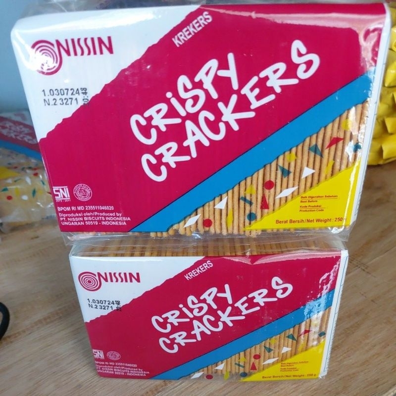 

Nissin Crispy Crackers 250gr