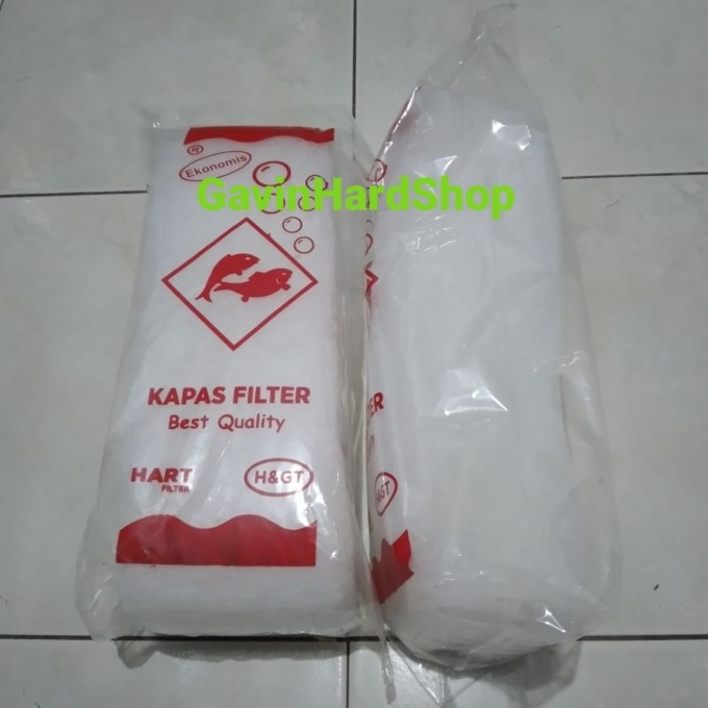 Kapas filter aquarium busa filter dakron filter aquarium 5 lapis