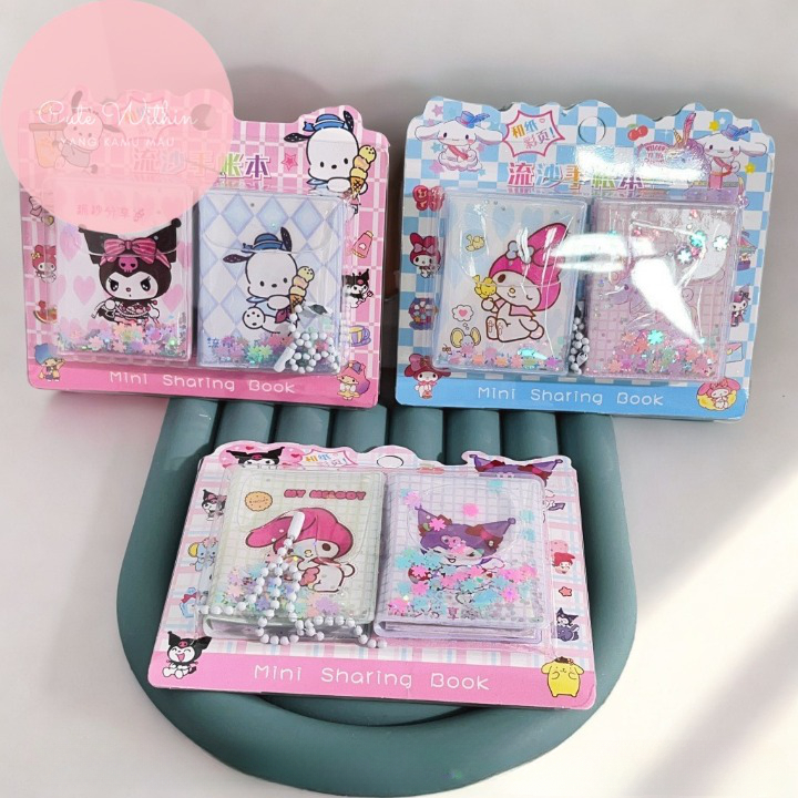 

Buku Stiker 1 Set 2 in 1 - MOTIF SANRIO & FRIENDS XM 8 - buku jurnal diari estetik lucu alat tulis sekolah kantor kerja full color sovenir hadiah