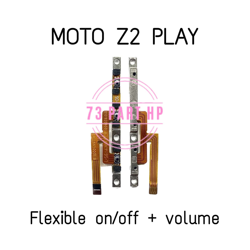 Flexibel Connector Power On Off + Volume Moto Z2 Play/XT1710-09/XT-1710-10/XT71-07 - Fleksibel Fleks