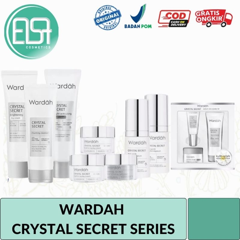 Wardah Crystal Secret Series / Wardah Crystal Secret Travel Kit