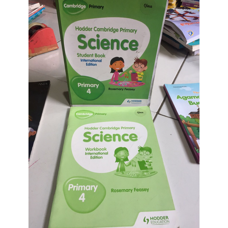 HODDER CAMBRIDGE PRIMARY SCIENCE STUDENT BOOK DAN WORKBOOK PRIMARY 4