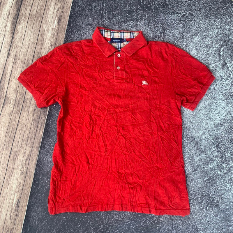 polo shirt Burberry & tee adidas