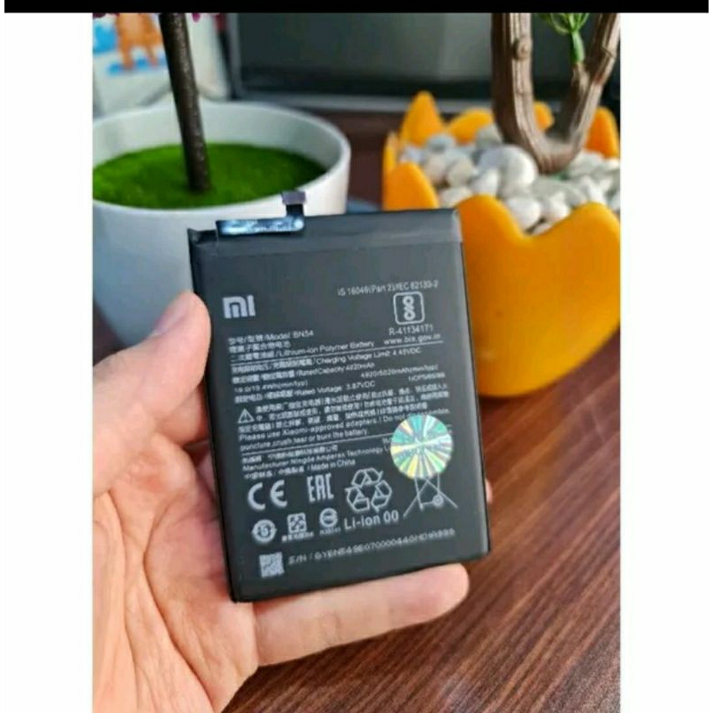 BATERAI ORI REDMI NOTE 9 / BN54