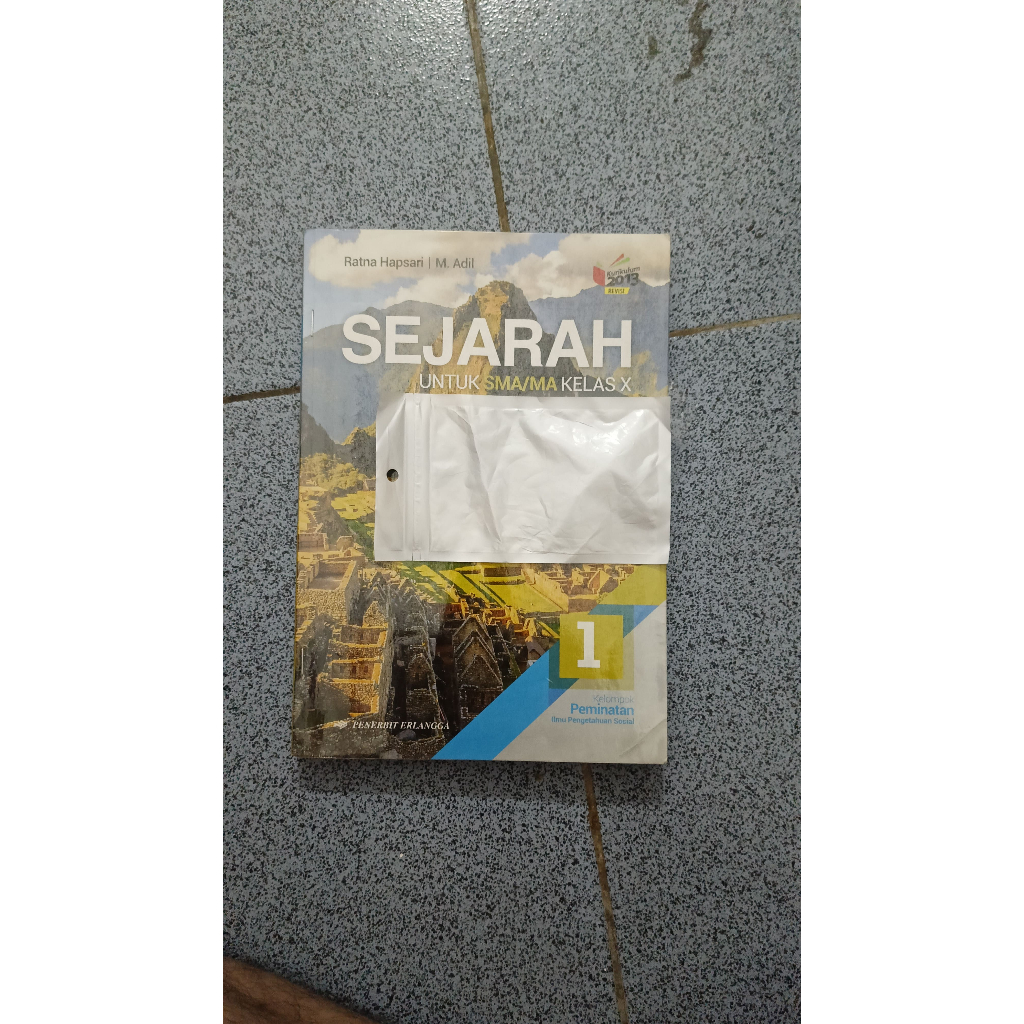 Buku Sejarah SMA 1 Kelas 10 Erlangga