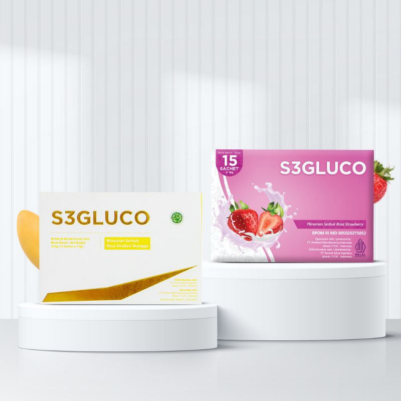 S3GLUCO SUPLEMEN COLLAGEN S3 GLUCO FREE BOTOL