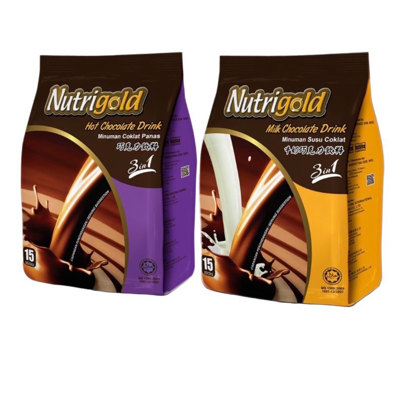 

Nutrigold Milk Chocolate Drink - Hot Chocolate Drink Malaysia