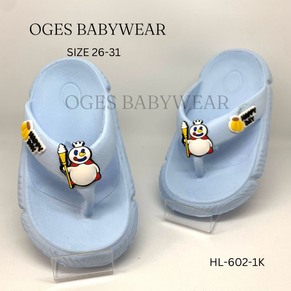 Sandal Jepit Anak Perempuan Mixuee Karet Usia 2 3 4 5 Tahun