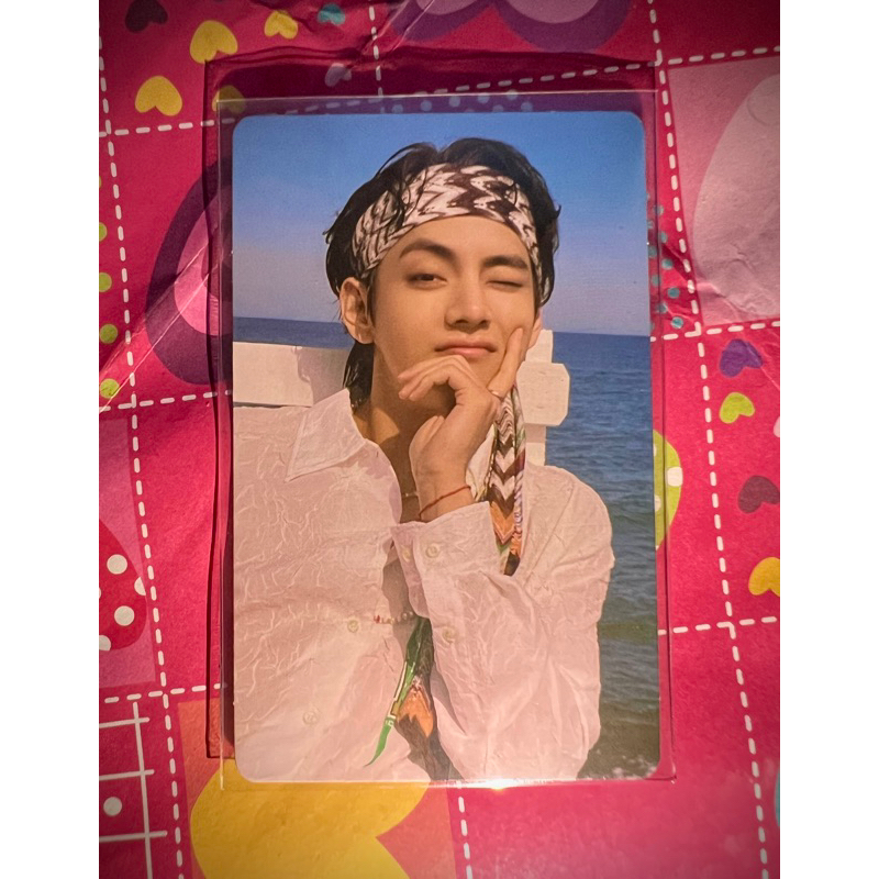 Photocard Kim Taehyung BTS (butter, peaches ver)
