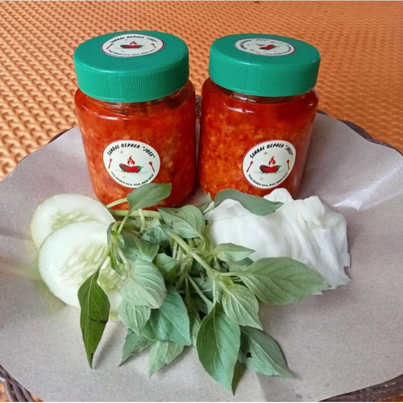 

Sambal Geprek JOSS pedas enak dan gurih isi 200g