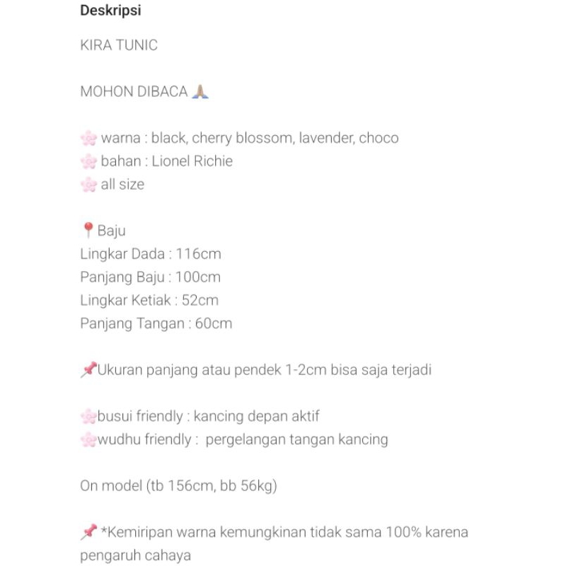 kira tunik black samara label