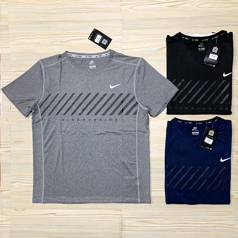 KAOS OLAHRAGA TRAINING NIKE DRI FIT RUNNING IMPORT