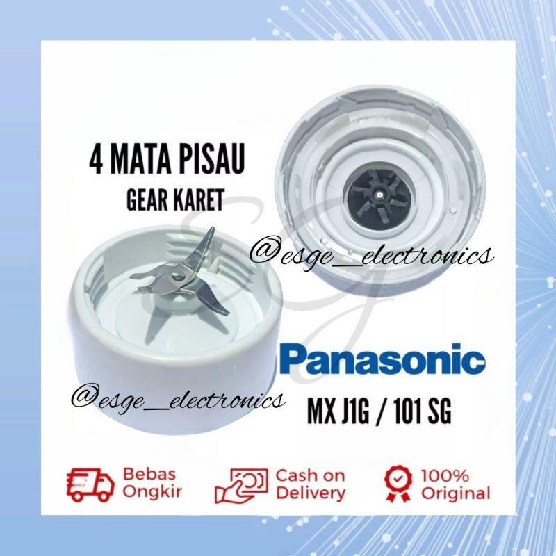 PISAU BLENDER PANASONIC  MX-101 SG MX-J1G 101 MXGX1011 MODEL LAMA MOUNTING PISAU BLENDER PANASONIC