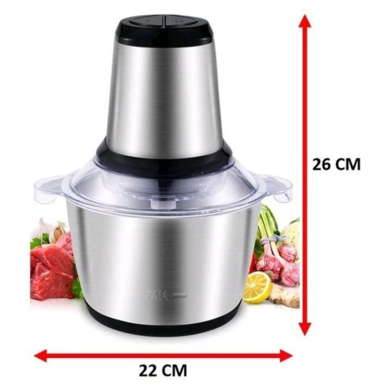 OMICKO BLENDER PENGGILING DAGING BAJA TAHAN KARAT / CHOPPER BLENDER