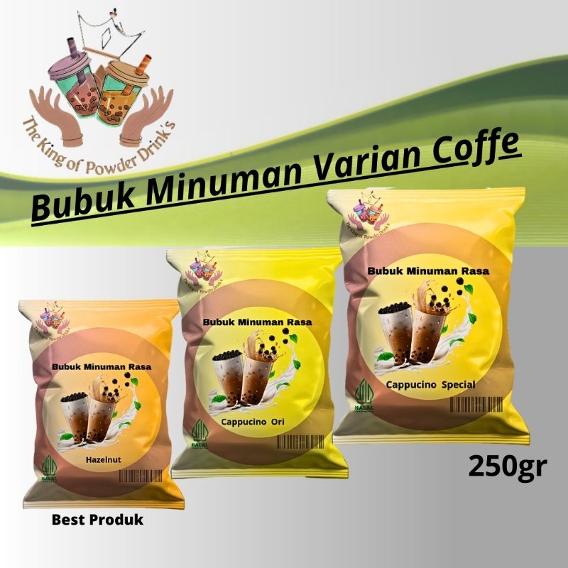 

Bubuk Minuman Rasa Kopi Serbuk Minuman Kekinian Bubuk Minuman Best Seller Minuman Bubuk Capucino