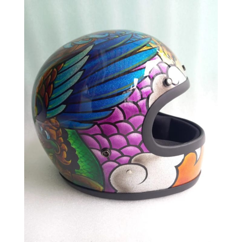 helm full face gringo custom vintage