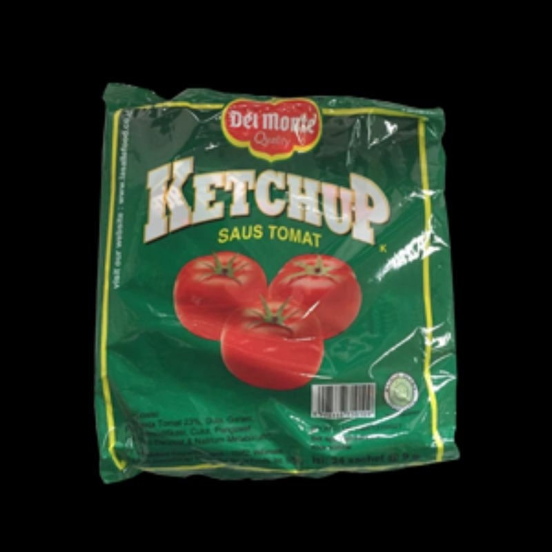 

DELMONTE KETCHUP SAUS TOMAT PCK 24X9/8g