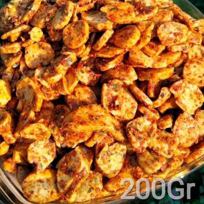 

Otak-Otak Crispy Bumbu Cikruh Pedas Daun Jeruk 200Gr