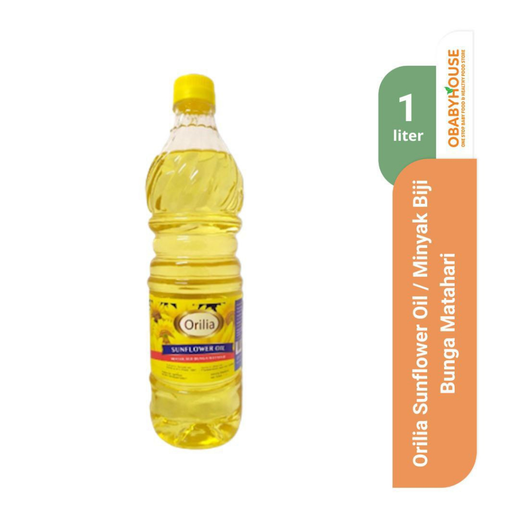 

Orilia Sunflower Oil / Minyak Biji Bunga Matahari 1 Liter (EXP 26 FEB 25)