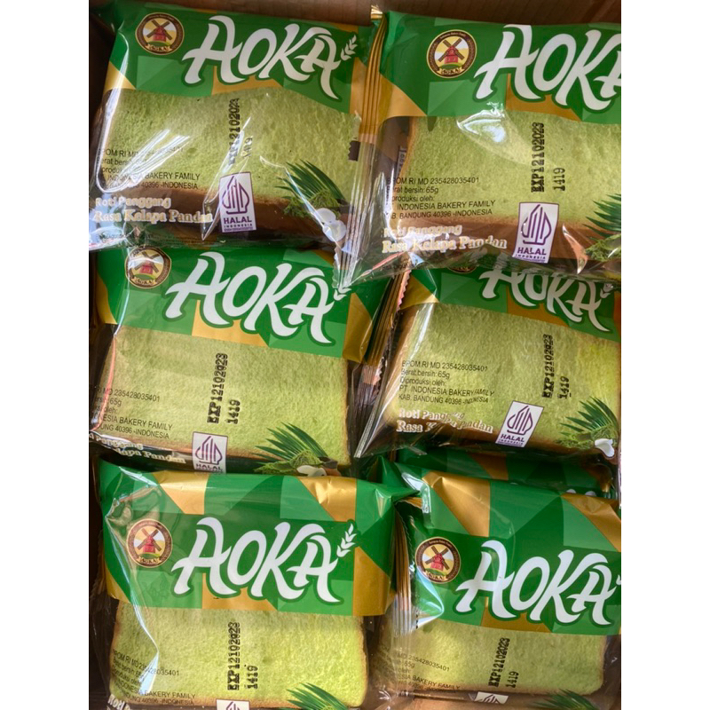 

Roti Aoka Roti Panggang 65 gr (BARU)