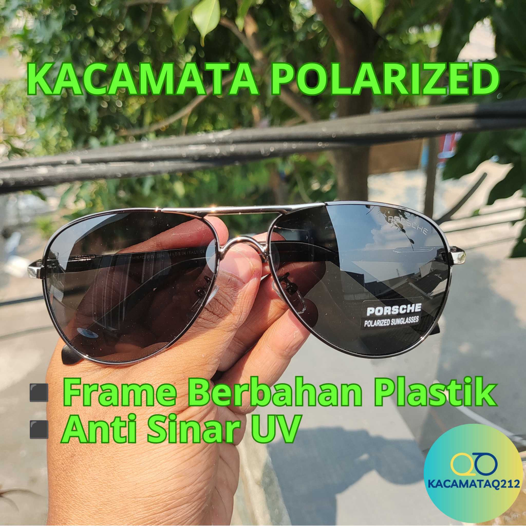 Kacamata Polarized/Kacamata anti uv/Kacamata Hitam Anti Sinar UV 400 Pria Wanita