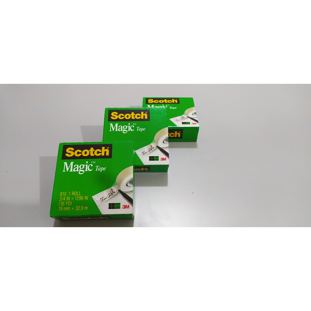 

Scotch Magic Tape / Isolasi Transparant 3M 810 Serbaguna