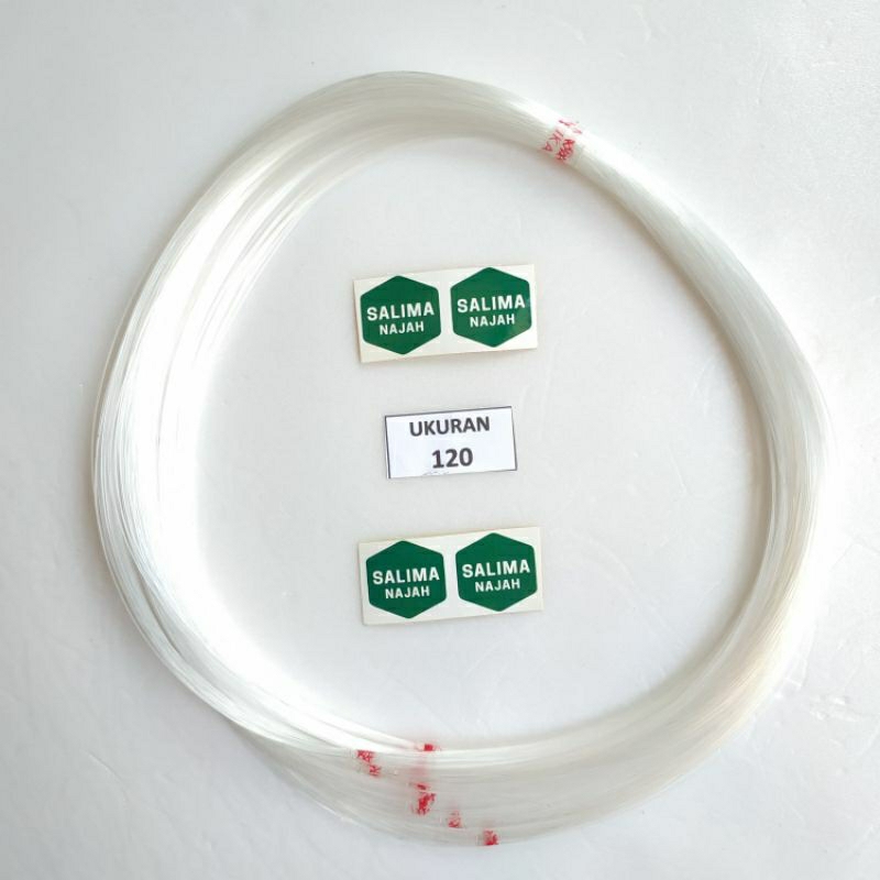 Senar Bening No.120 Senar Kakap Pancing Layangan Bahan Craft Murah